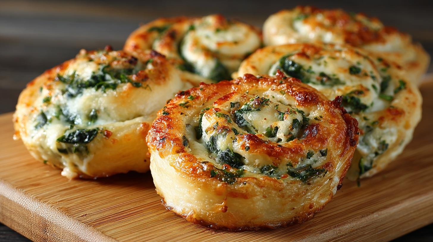 Špenátové šneky se sýrem drží pevně díky tajnému triku. Praktické tipy a úsporné triky