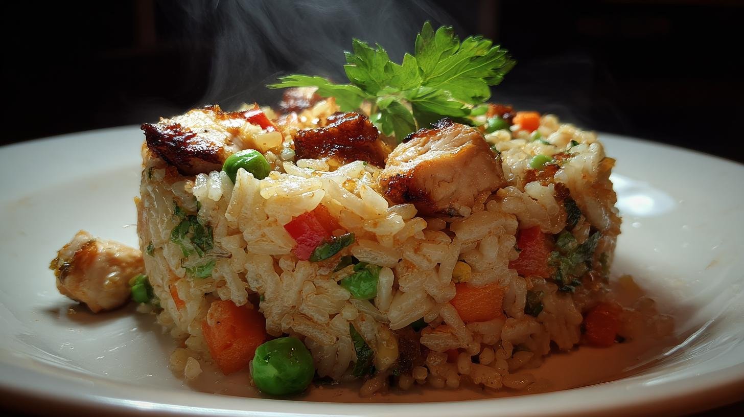 Kuřecí směs se zeleninou a rýží konečně drží strukturu