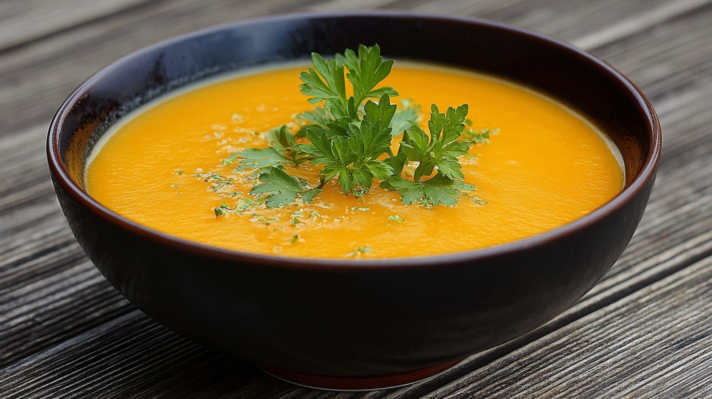 Zeleninový krém z mrkve a smetany. Suroviny — jednoduché a levné Zeleninový krém z mrkve a smetany. Suroviny — jednoduché a levné