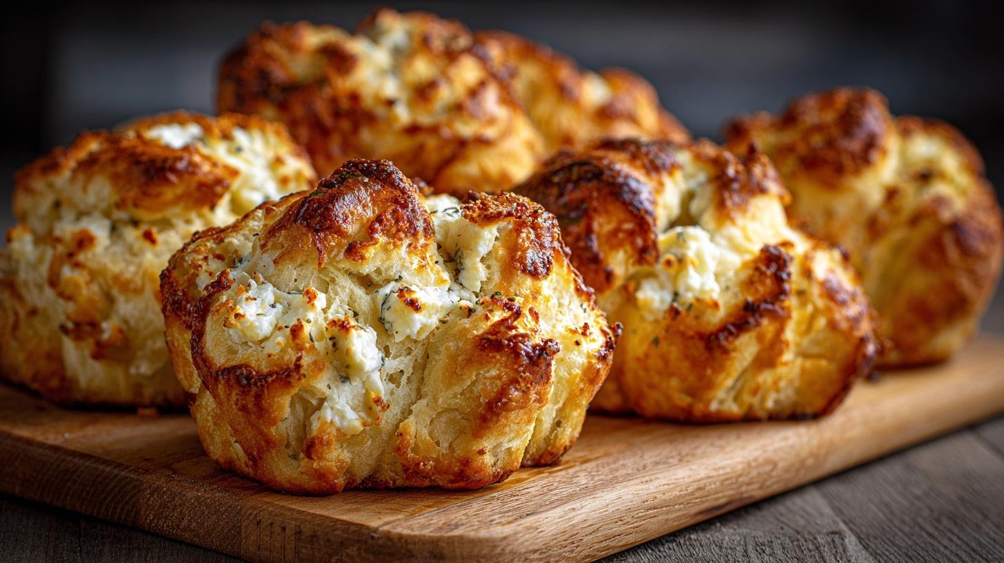 Slané buchty z tvarohu a mouky