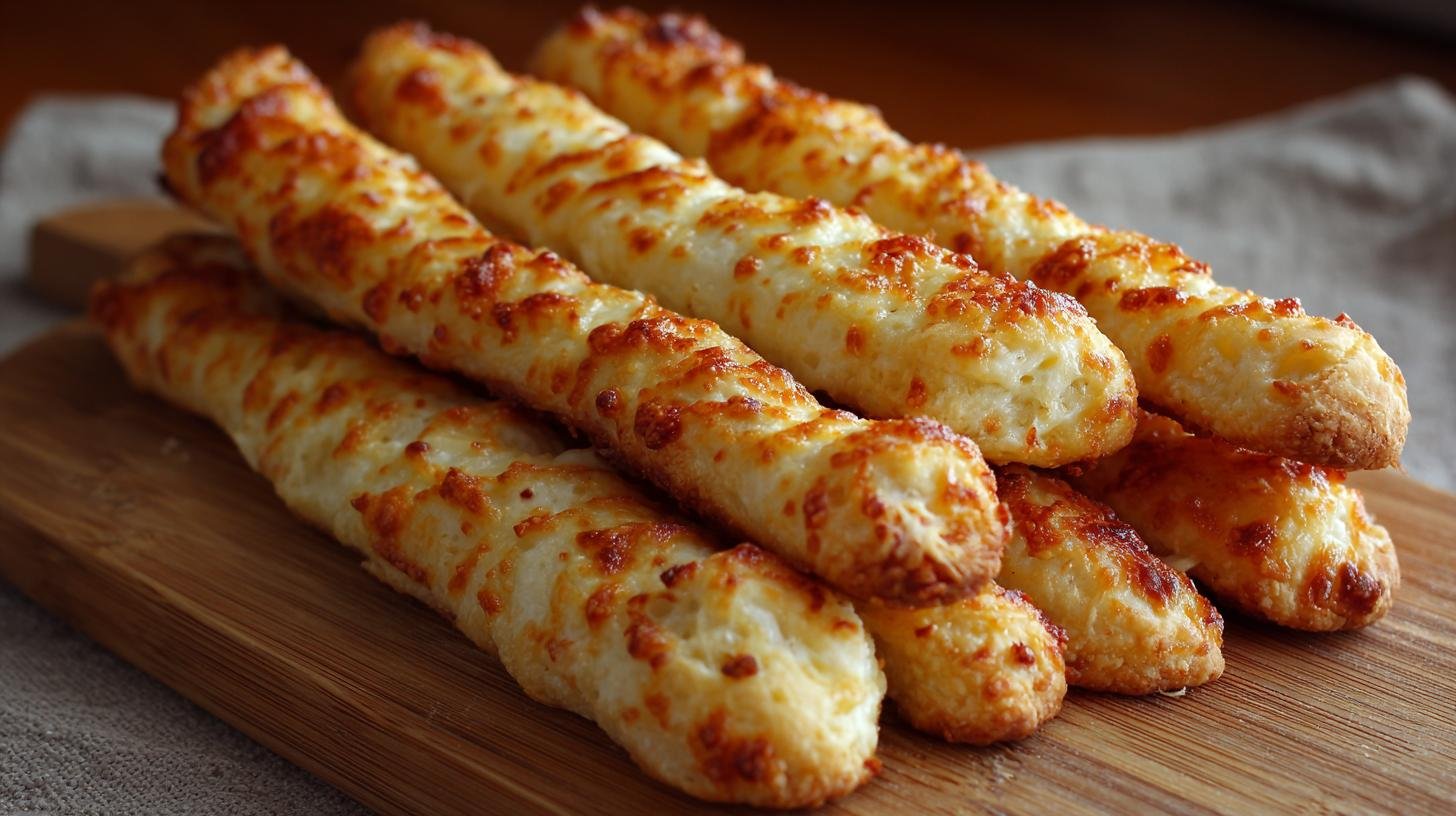 Sýrové tyčinky s moukou drží tvar při pečení bez problémů