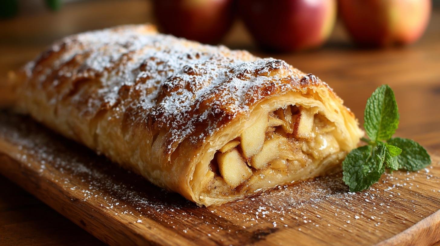 Domácí štrůdl s jablky a máslem bez chyb 1 Domácí štrůdl s jablky a máslem bez chyb