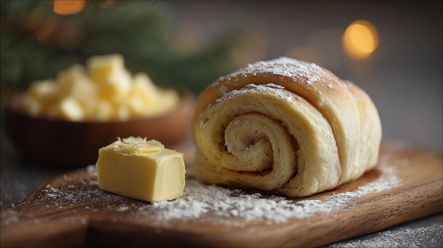 Zimní housky z mouka a máslo měkké 6 Zimní housky z mouka a máslo měkké