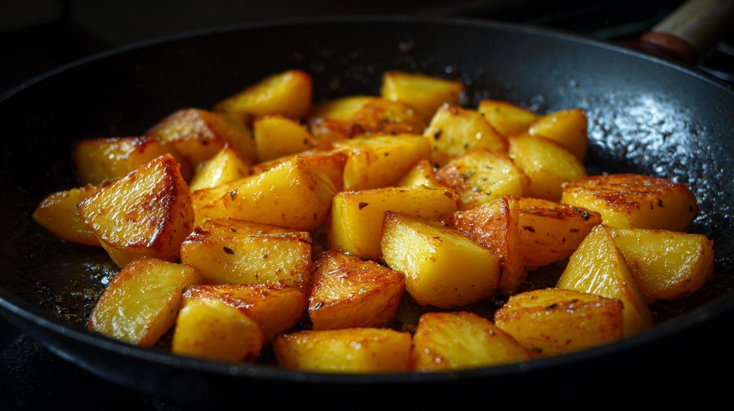 Brambory na pánvi s máslem konečně křupavé. Proměňte to v malý rituál