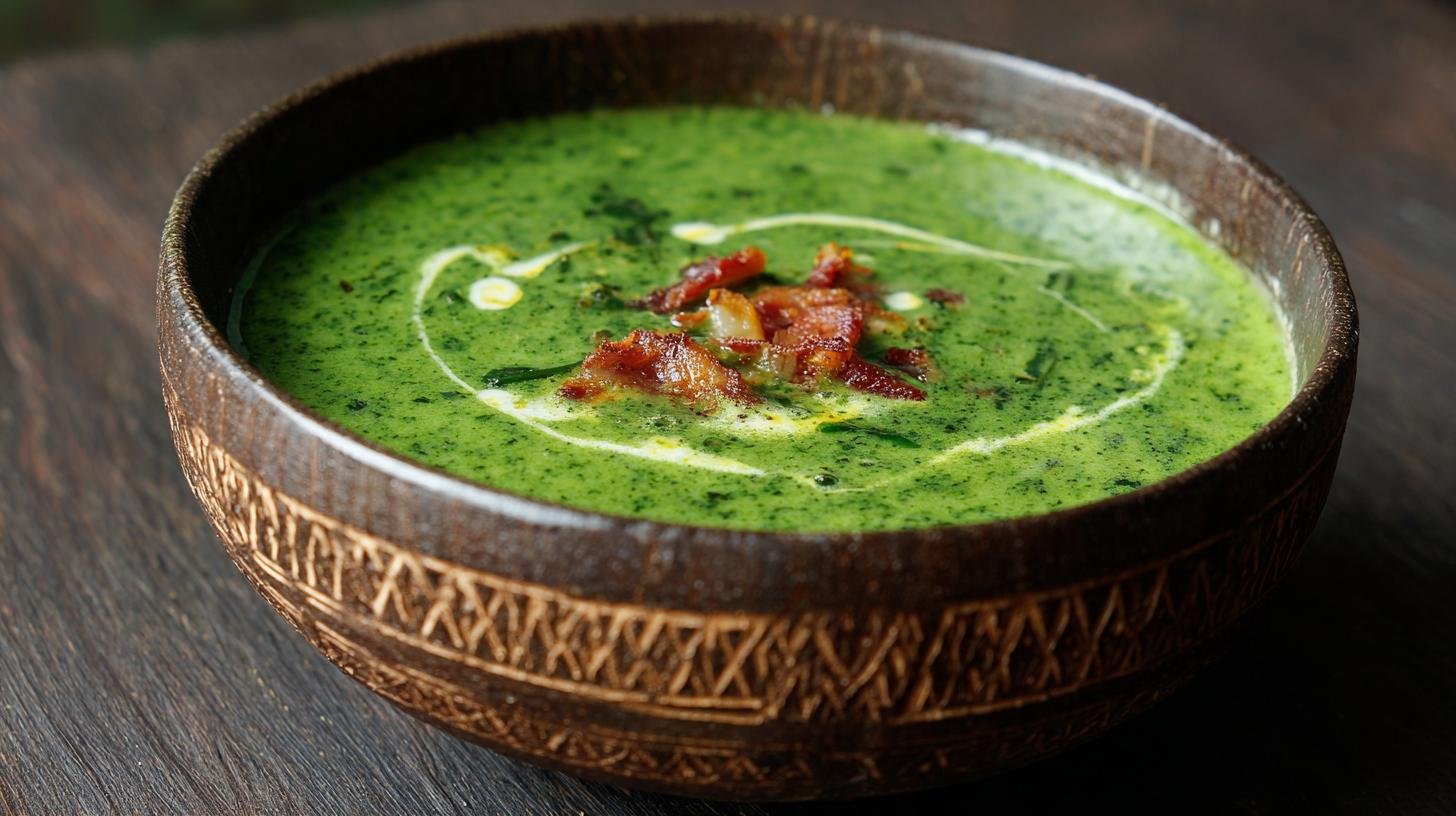 Špenátová polévka s bramborami bez jediné chyby. Ingredience a rozpočet Špenátová polévka s bramborami bez jediné chyby. Ingredience a rozpočet