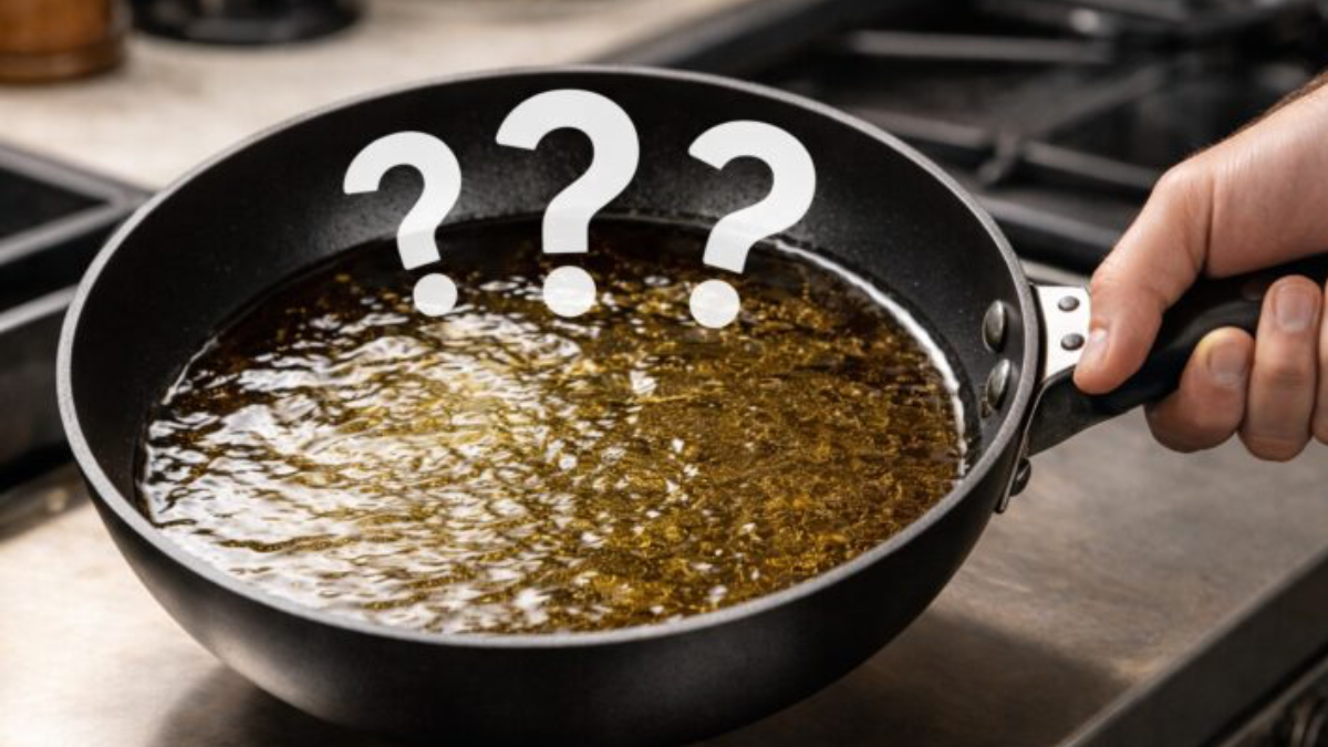 Zbytky oleje ze smažení: kam s ním, když ho nesmíte vylít do záchodu