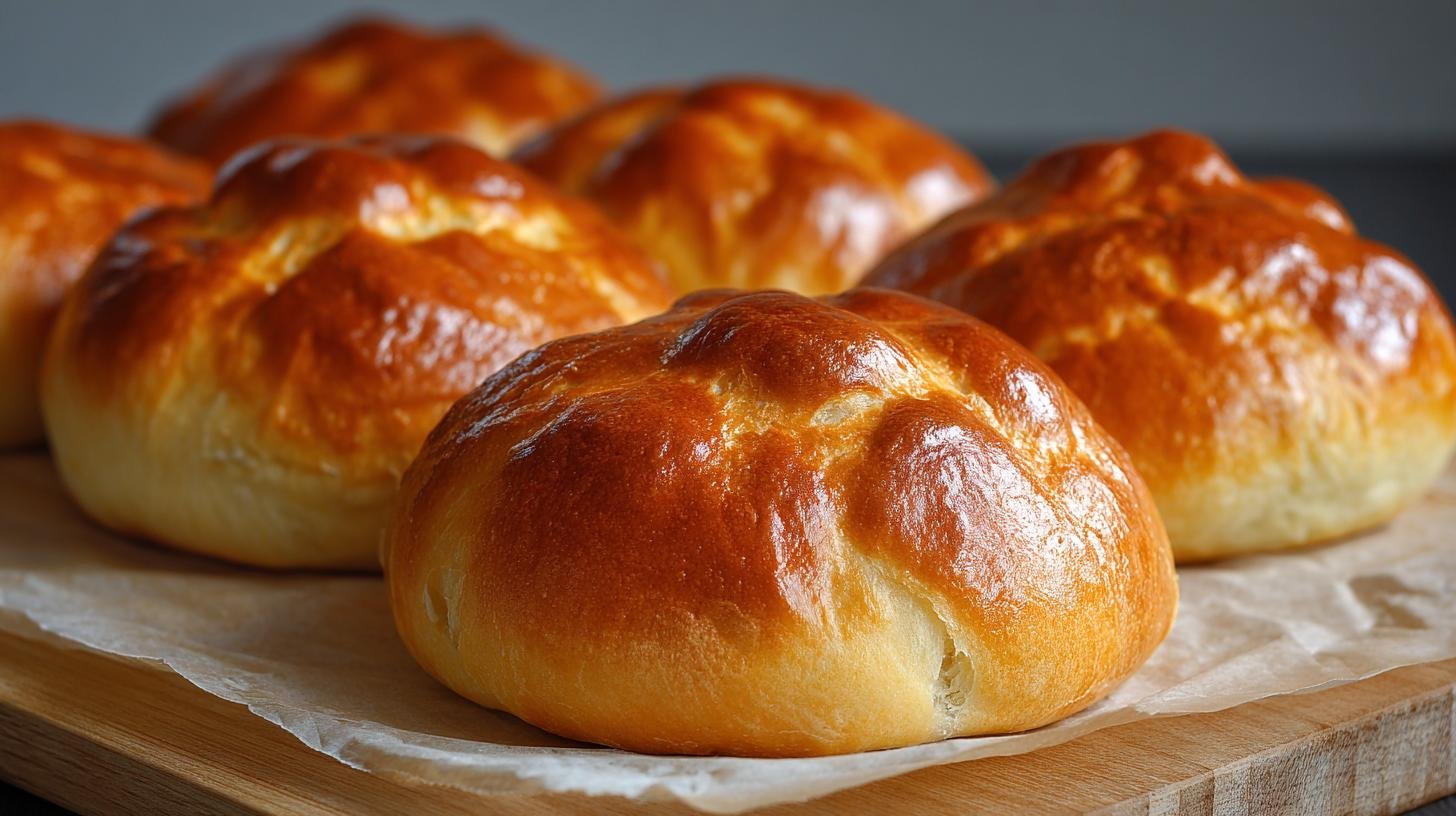 Buchtičky z kefír a mouka neztvrdnou