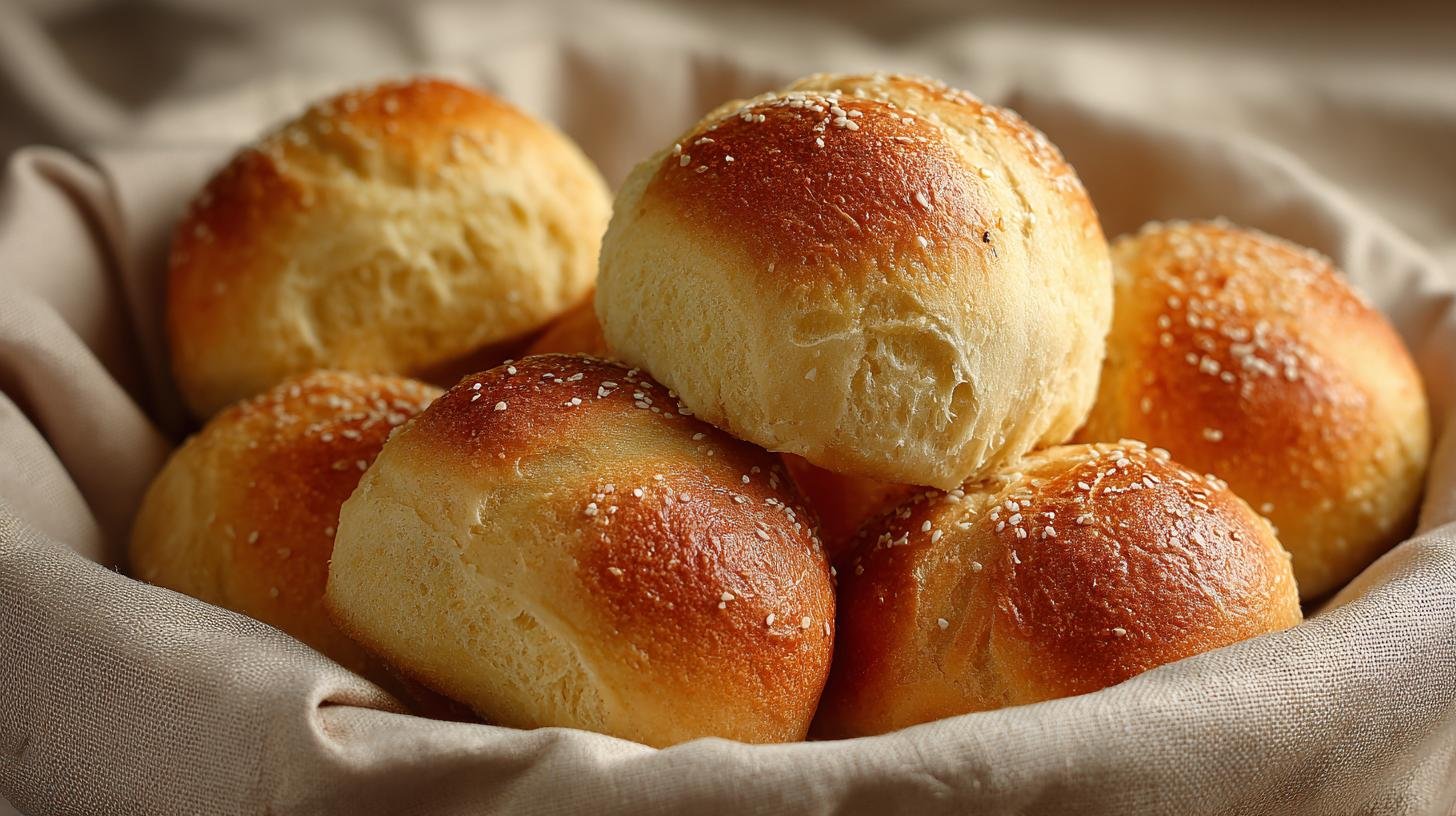 Rohlíky z mouka a kefír měkké 10 Rohlíky z mouka a kefír měkké