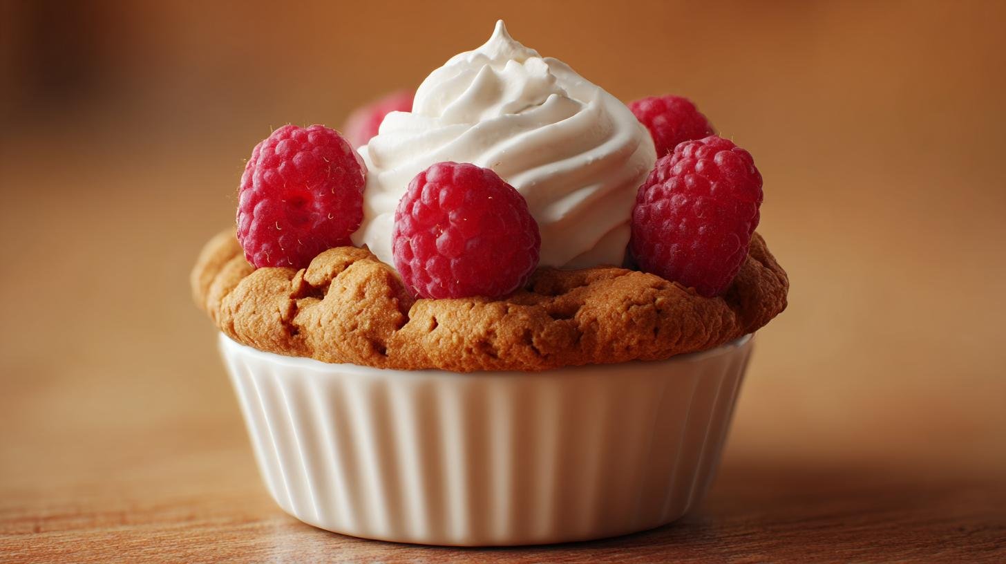 Piškotový pohár s malinami a drobným tipem pro nadýchanost. Proč to funguje