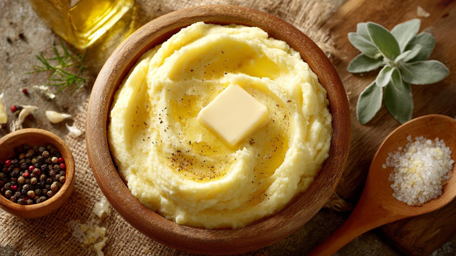 Bramborová kaše s máslem správný postup bez chyb