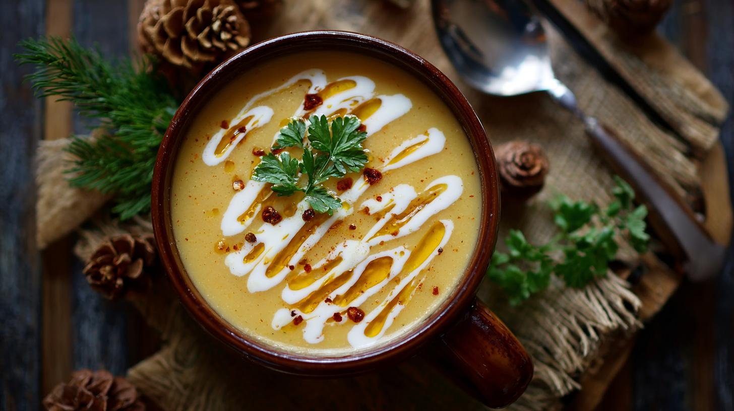 Polévka z brambor a smetany bez chyb