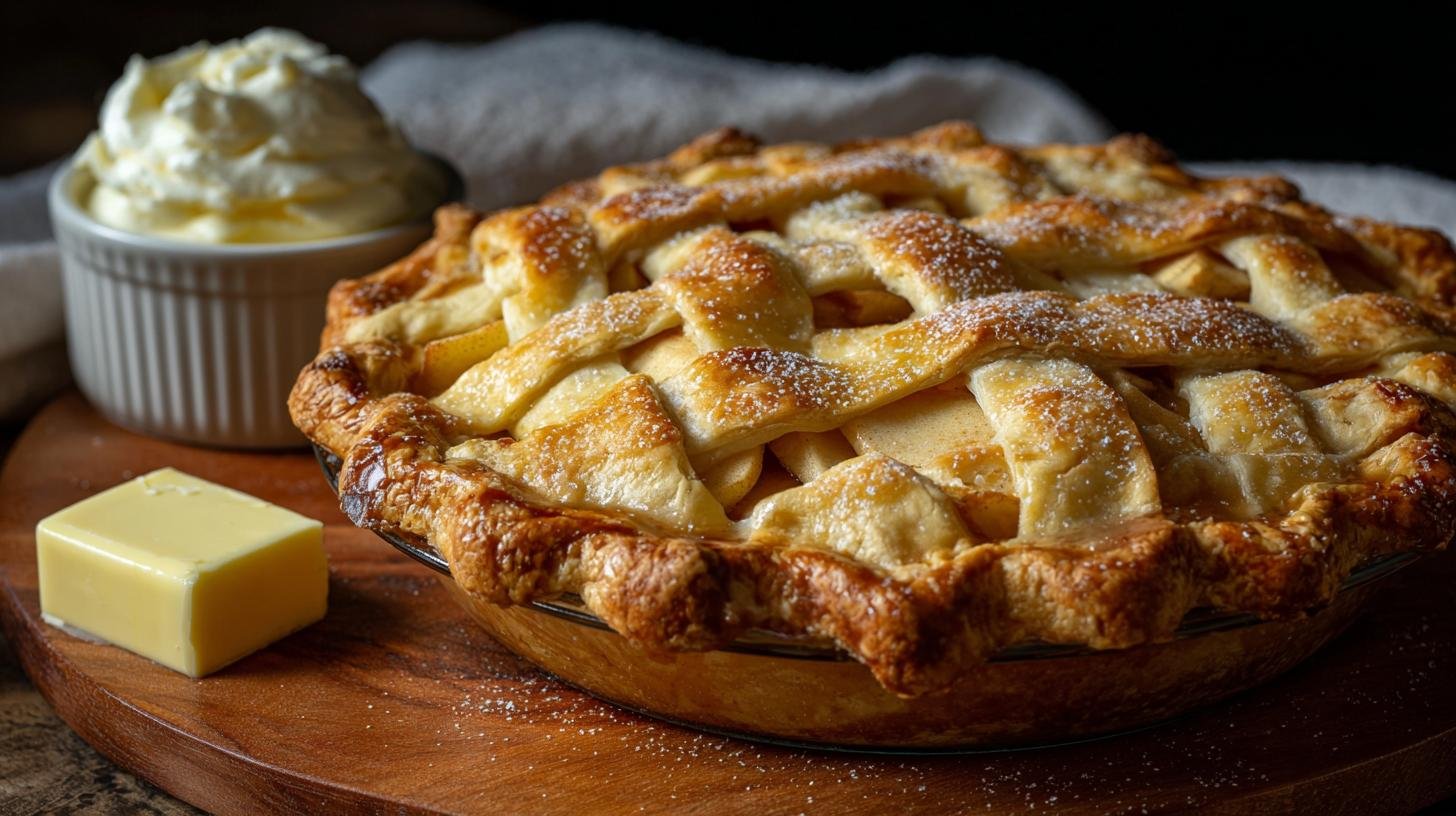 Jablečný koláč s máslem zůstane měkký i druhý den