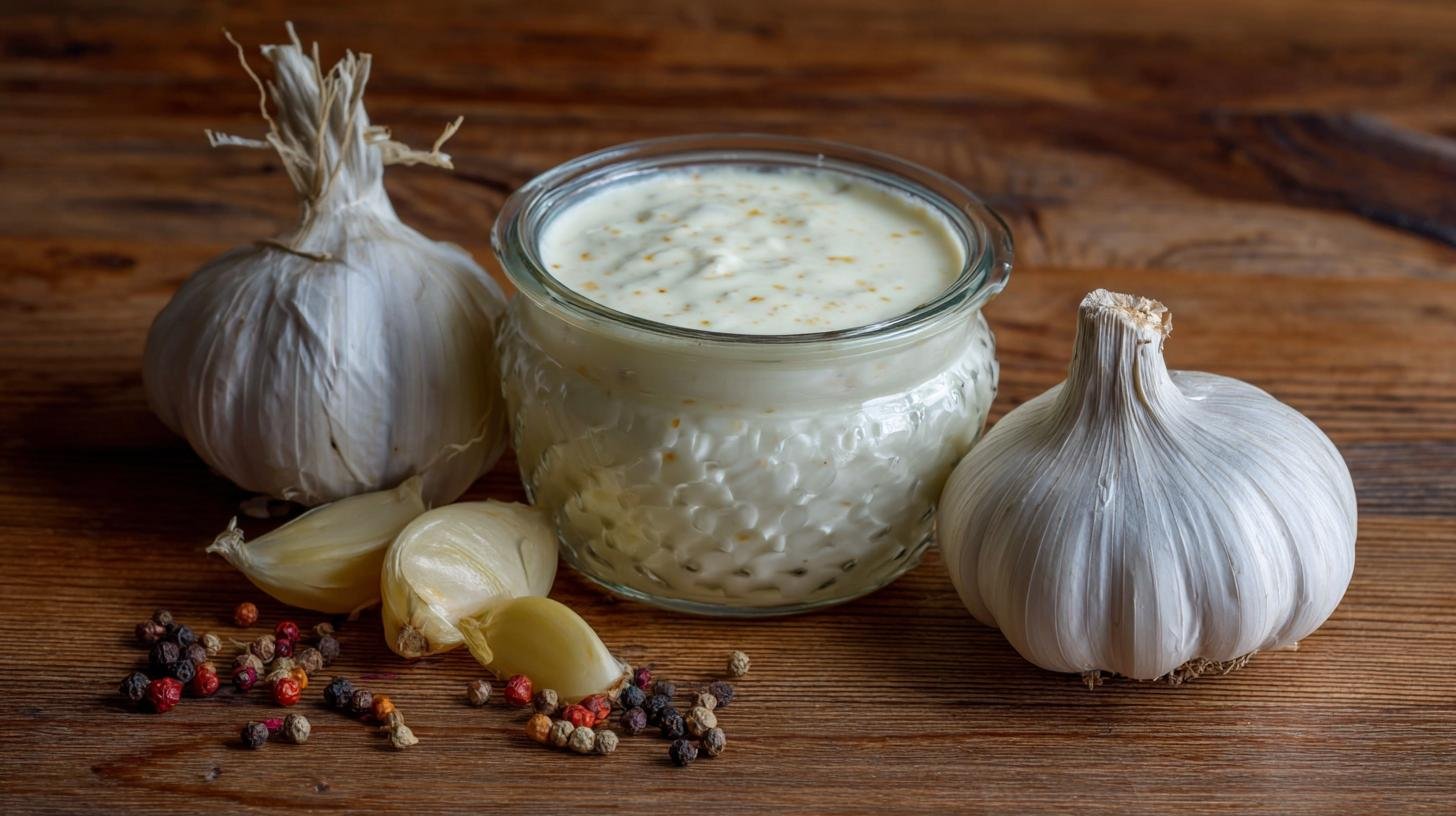 Domácí omáčka z tvarohu a česneku rychlá k večeři. Co budete potřebovat