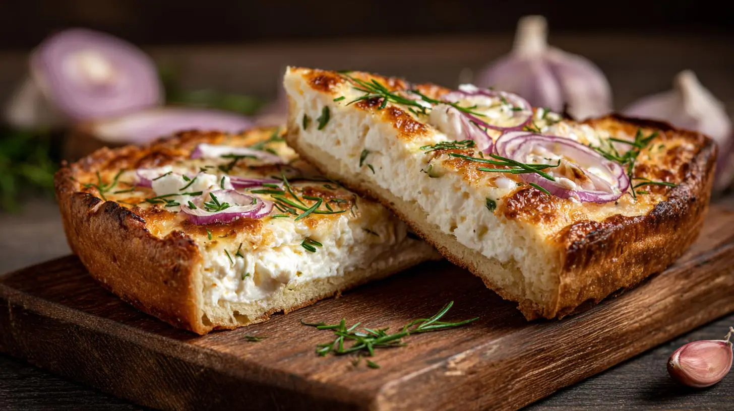 Syté řezy s tvarohem a cibulí bez složitostí