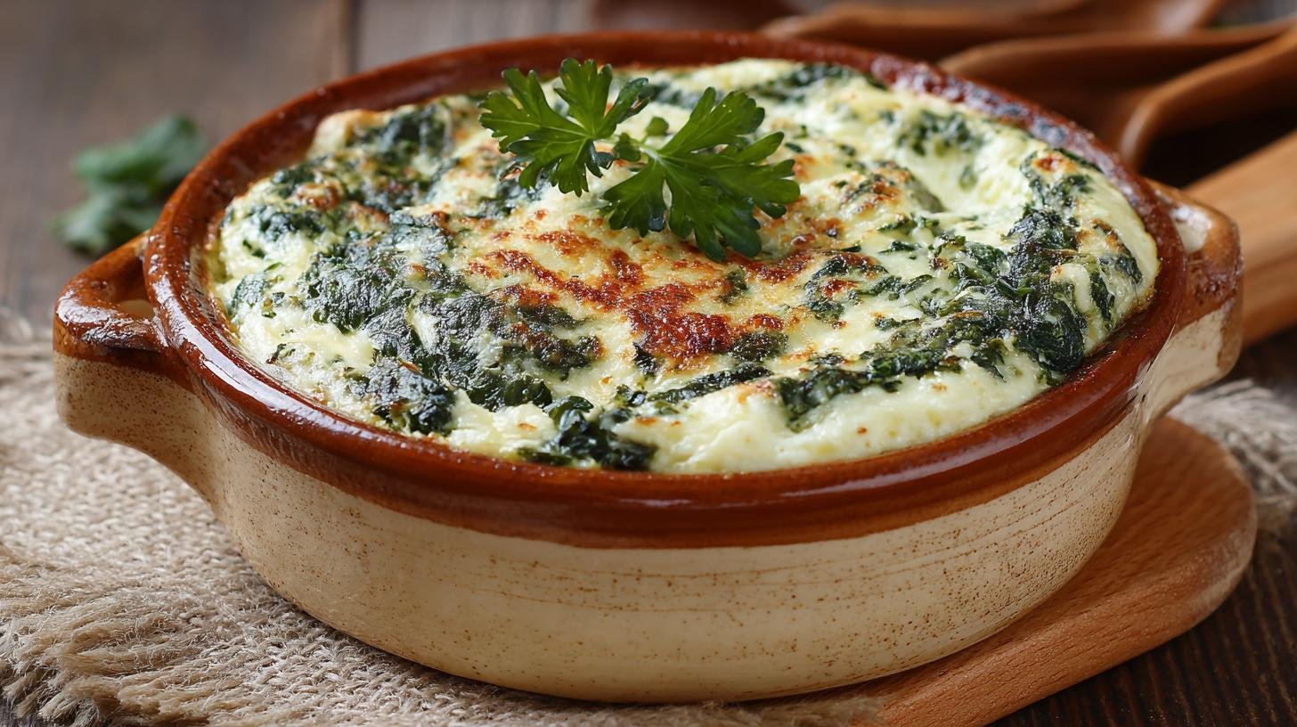 Zapečený tvaroh se špenátem rychle bez složitostí. Proč to funguje