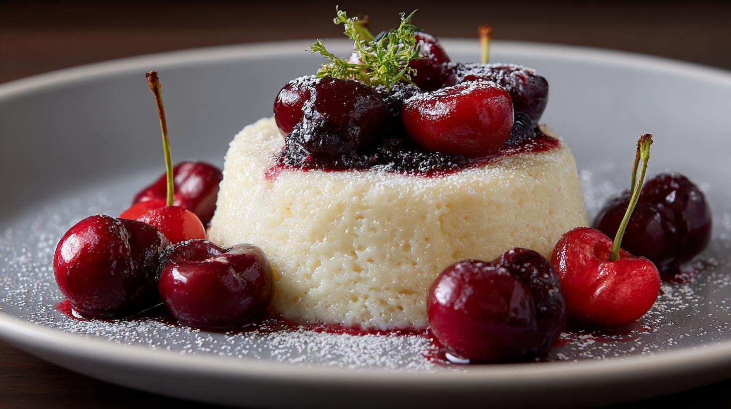 Rychlý krupicový dezert s třešněmi bez zbytečných chyb