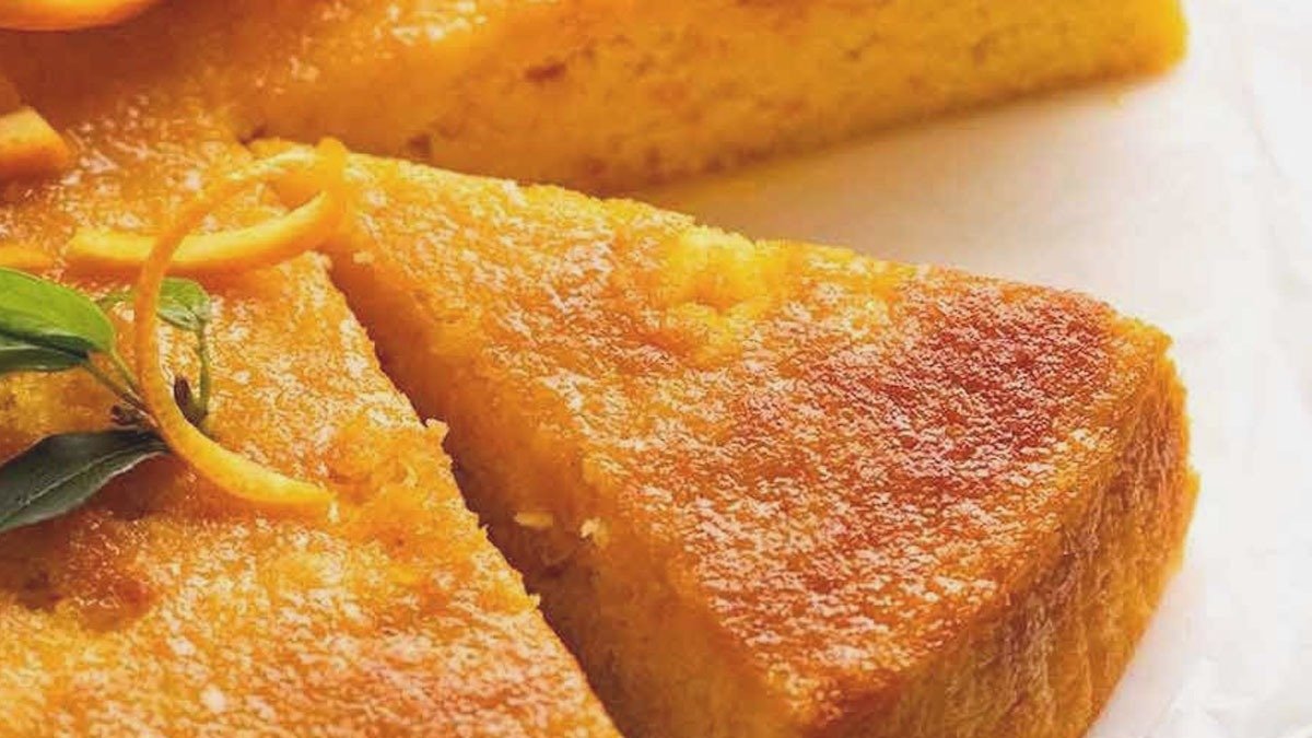 Šťavnatý pomerančový koláč 2 Šťavnatý pomerančový koláč