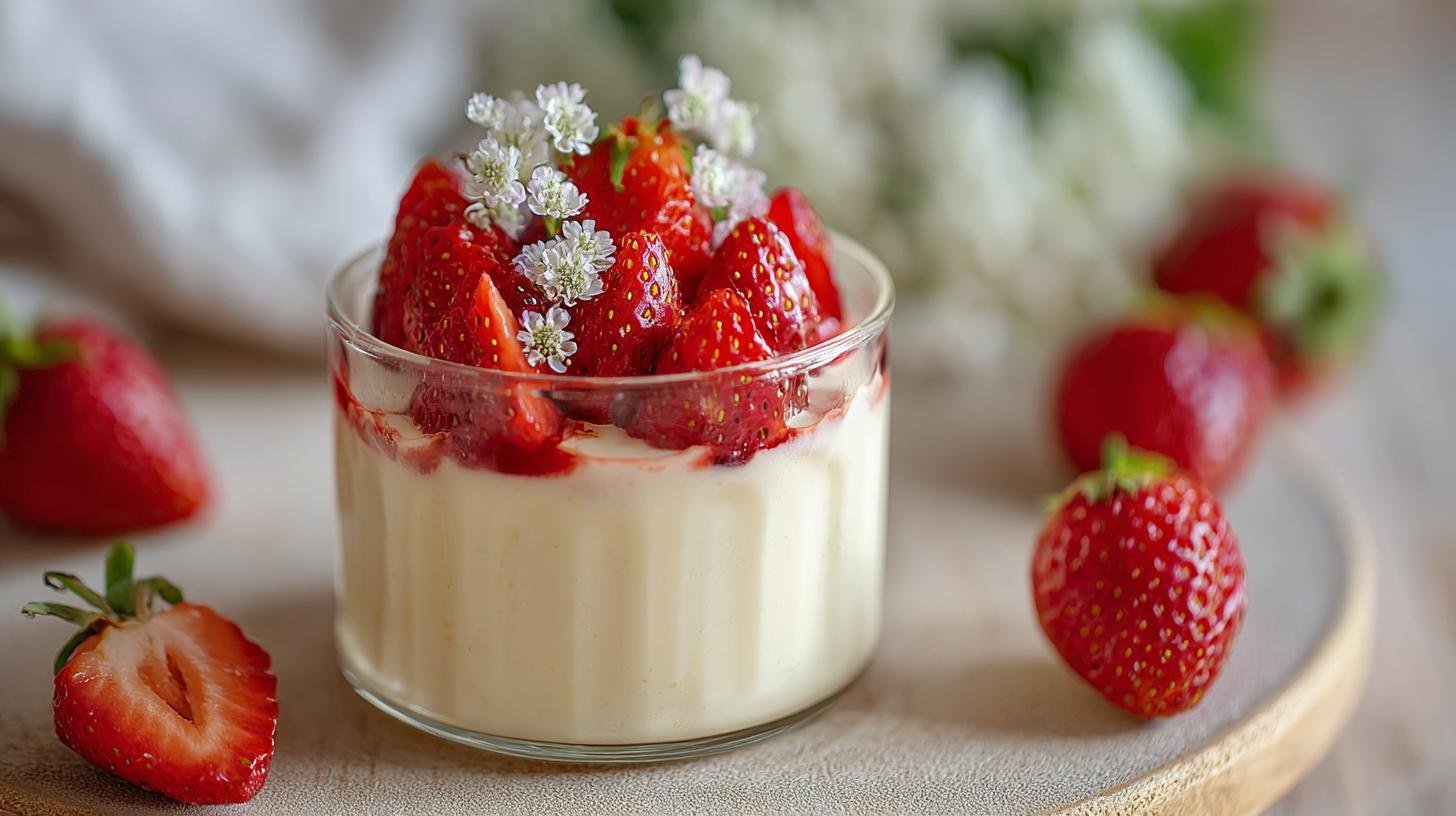 Krémový tvarohový pohár s jahodami za pět minut. Tajemný trik pro dokonalý krém