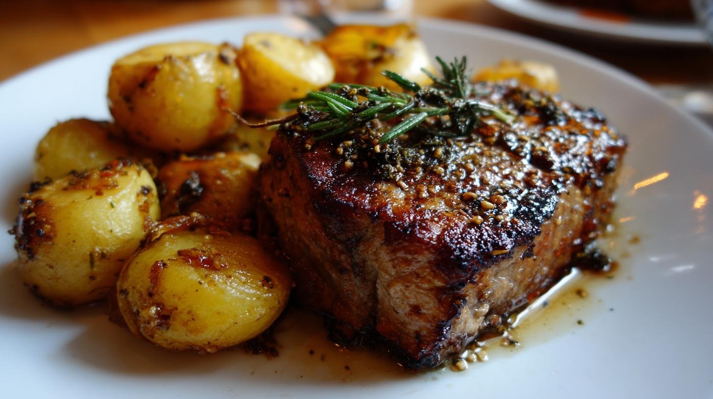 Vepřové na kmíně s brambory správně měkké