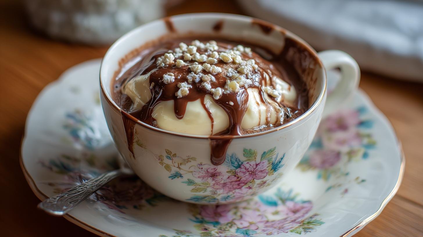 Rychlý pohár z čokolády a smetany pro všední den. Co budete potřebovat