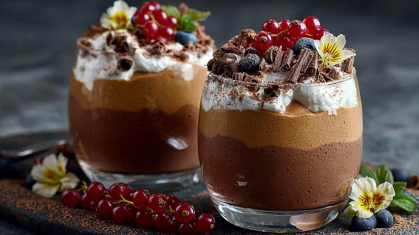 Dezert z kefíru a kakaa řeší chuť na sladké. Jak připravit rychlý domácí dezert