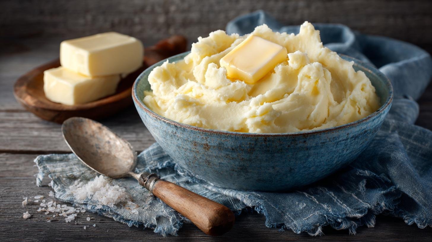 Šťouchané brambory s máslem správným způsobem