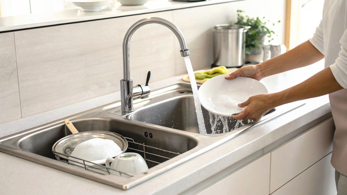 Co používat místo odkapávače na nádobí? Nový trend dobývá kuchyně a zabírá méně místa 2 Co používat místo odkapávače na nádobí? Nový trend dobývá kuchyně a zabírá méně místa