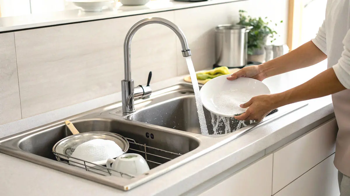 Co používat místo odkapávače na nádobí? Nový trend dobývá kuchyně a zabírá méně místa