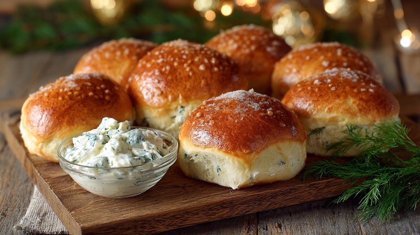 Rohlíky s tvarohovou pomazánkou pro nečekané hosty v lednu 6 Rohlíky s tvarohovou pomazánkou pro nečekané hosty v lednu