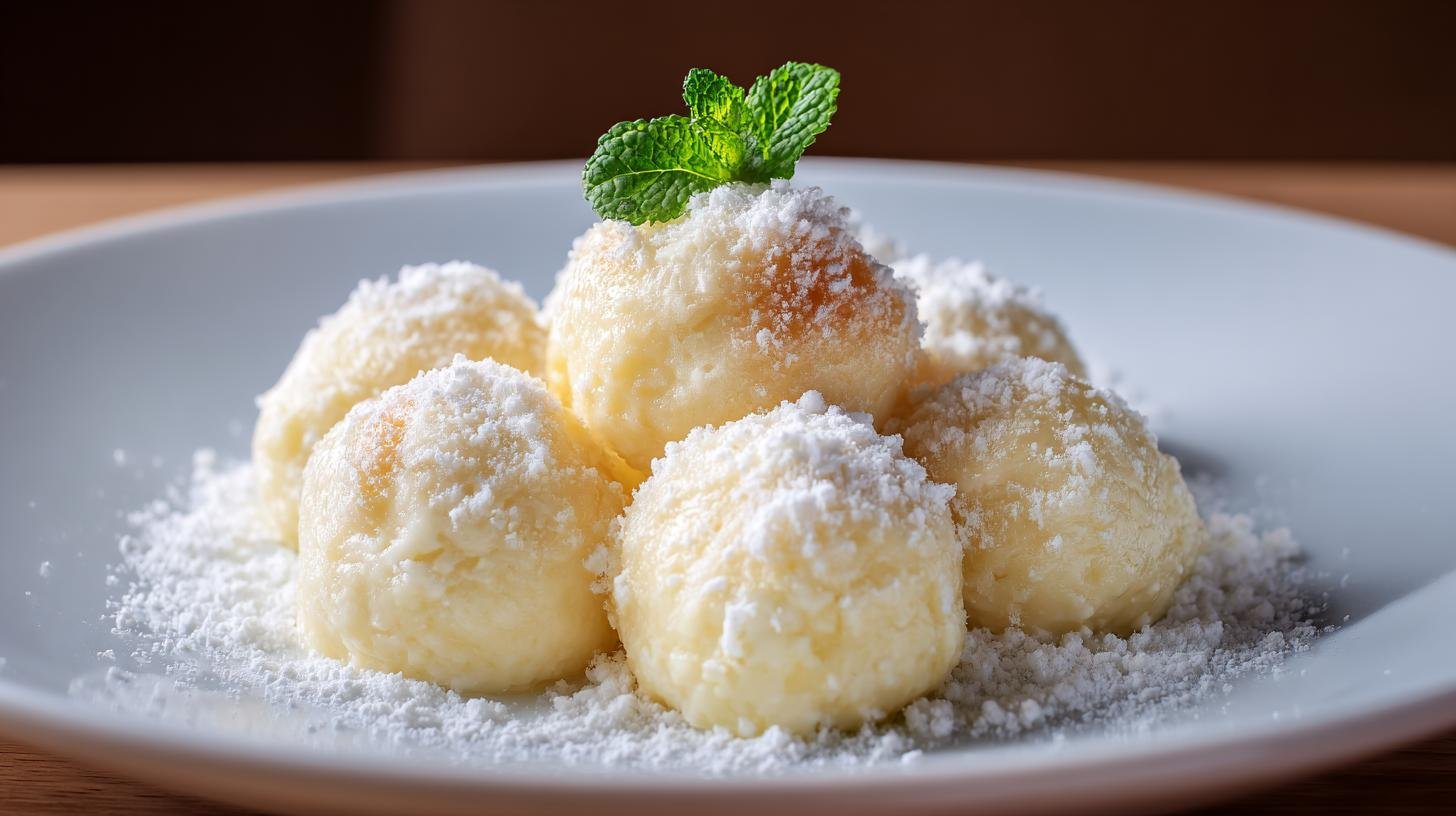 Tvarohové knedlíky s máslem nadýchané bez chyb