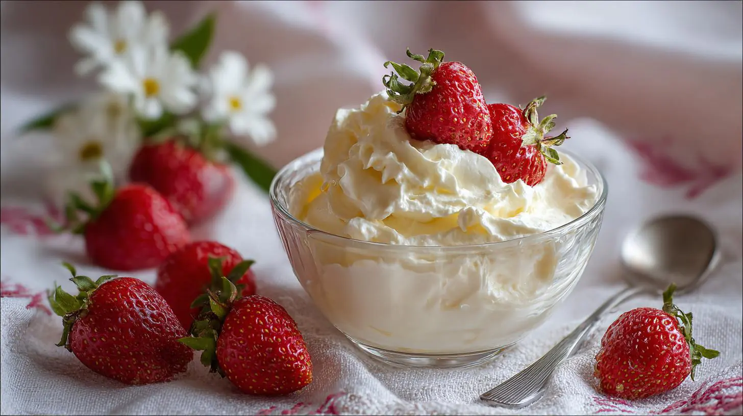 Krém z mascarpone a smetany bez vaření vždy drží