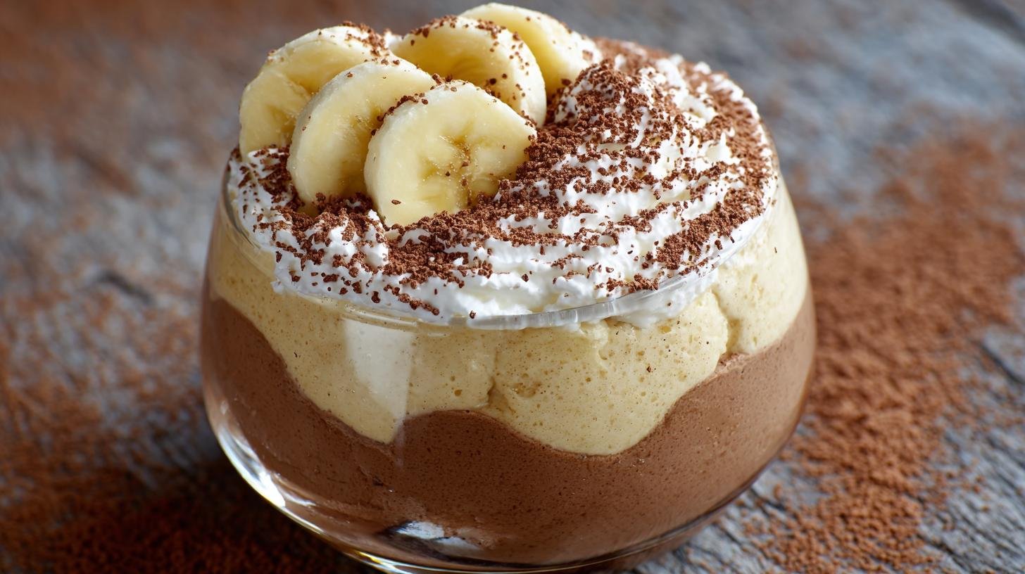 Banánová pěna s kakaem a jednoduchým krokem pro hladkou konzistenci. Praktické tipy, které šetří čas a peníze