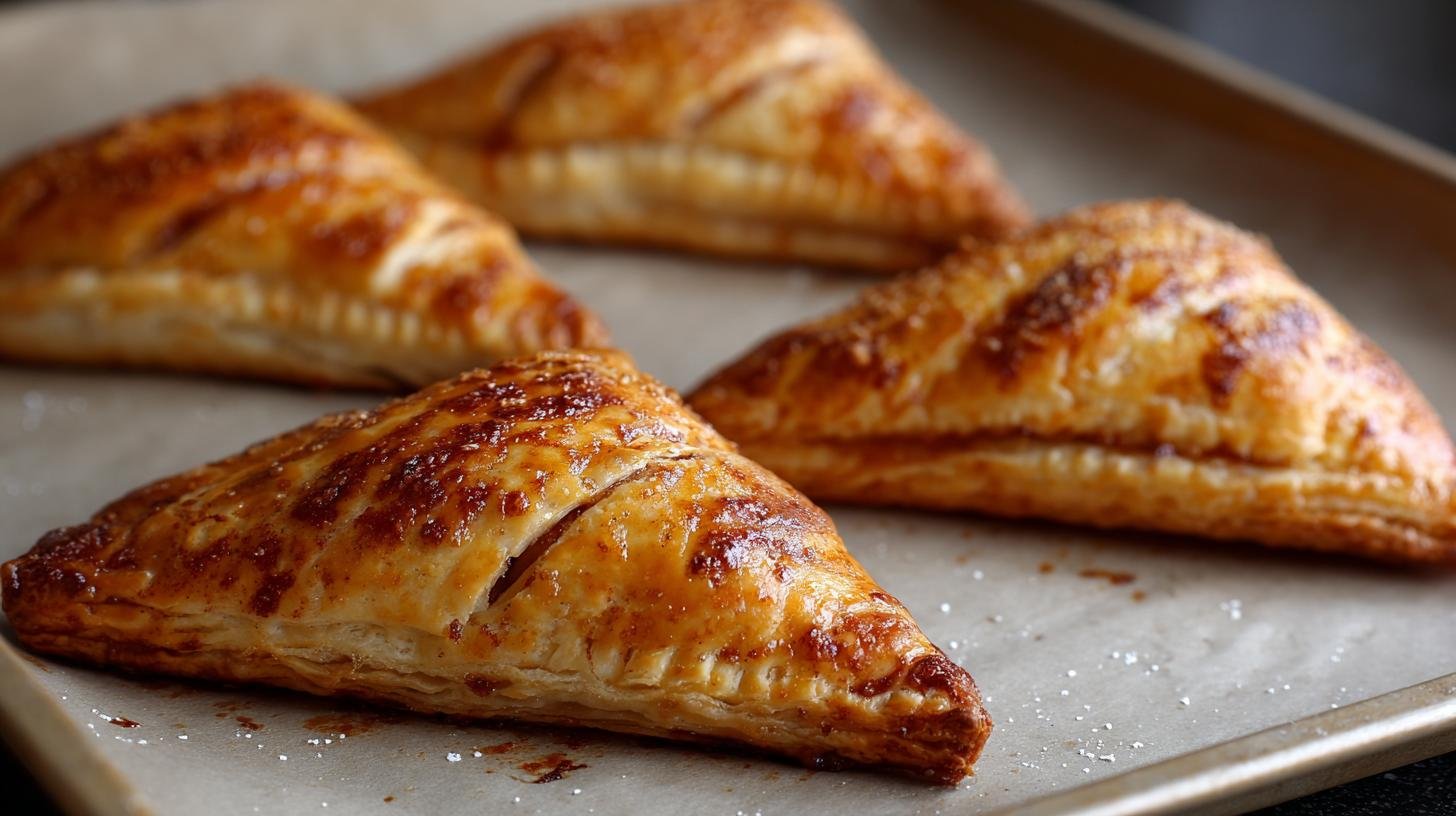 Šátečky s jablka a skořice rychlé na plech