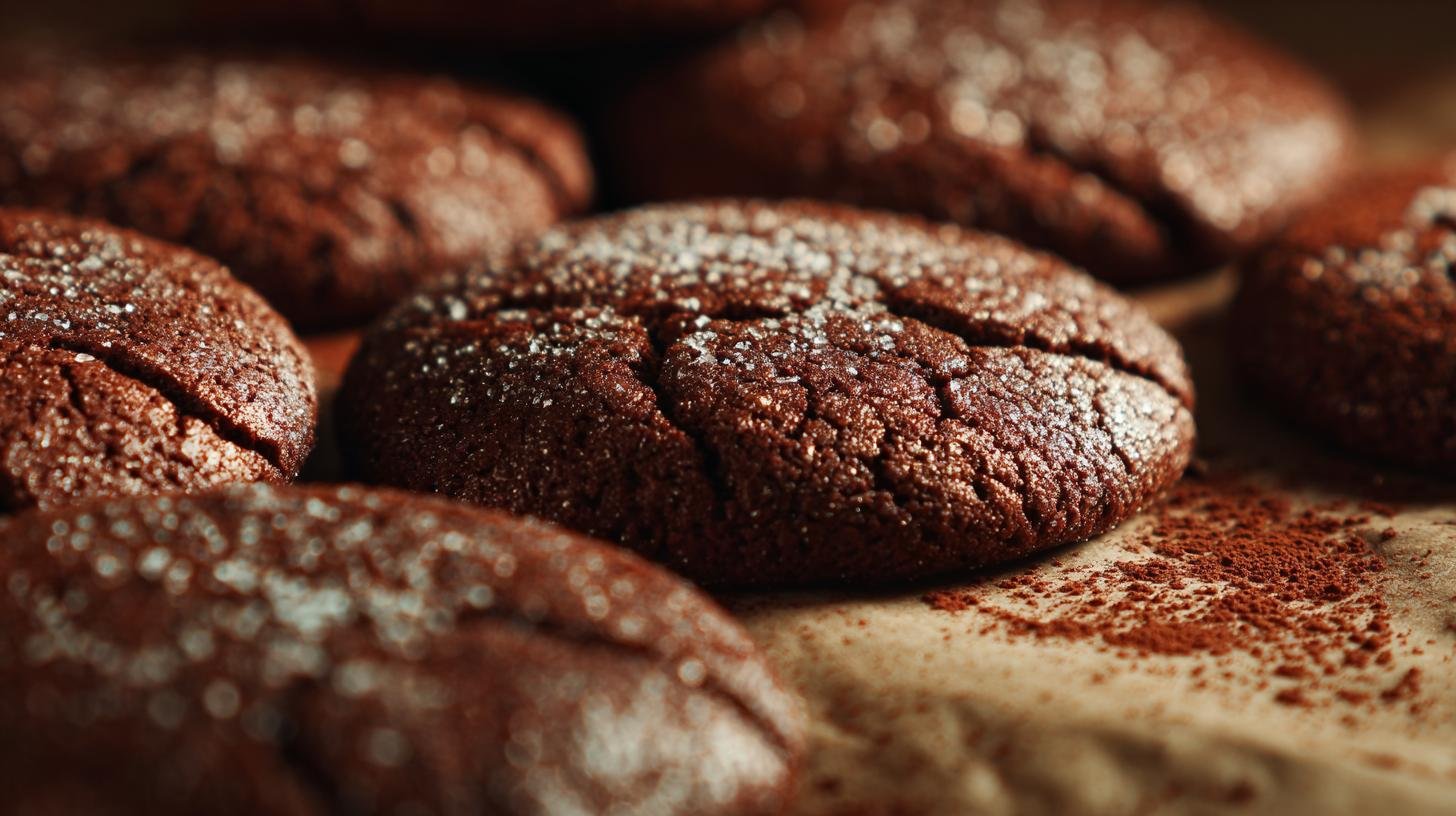 Domácí sušenky s kakaem hotové za 20 minut