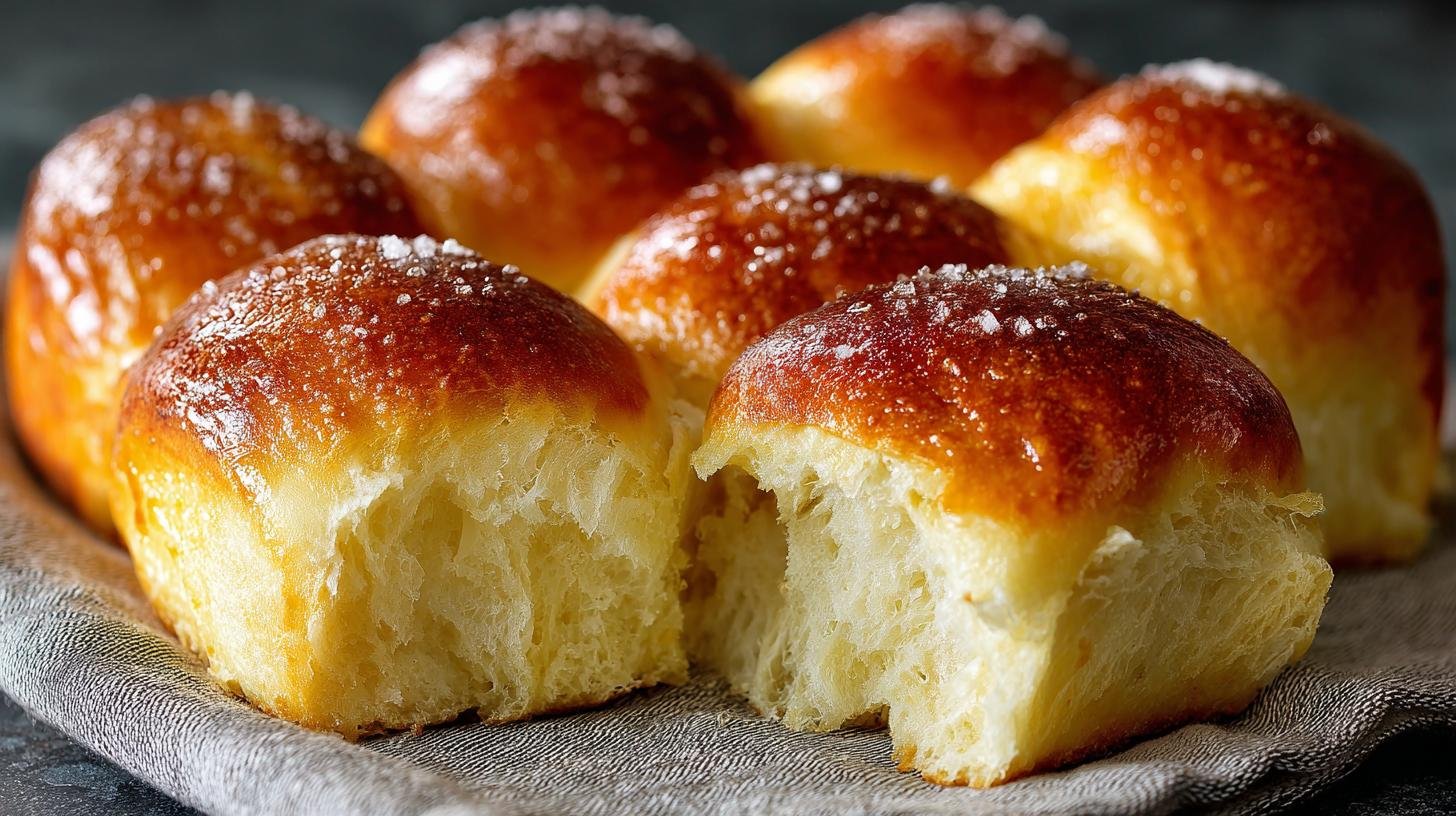 Nadýchané rolky z másla bez suchého středu