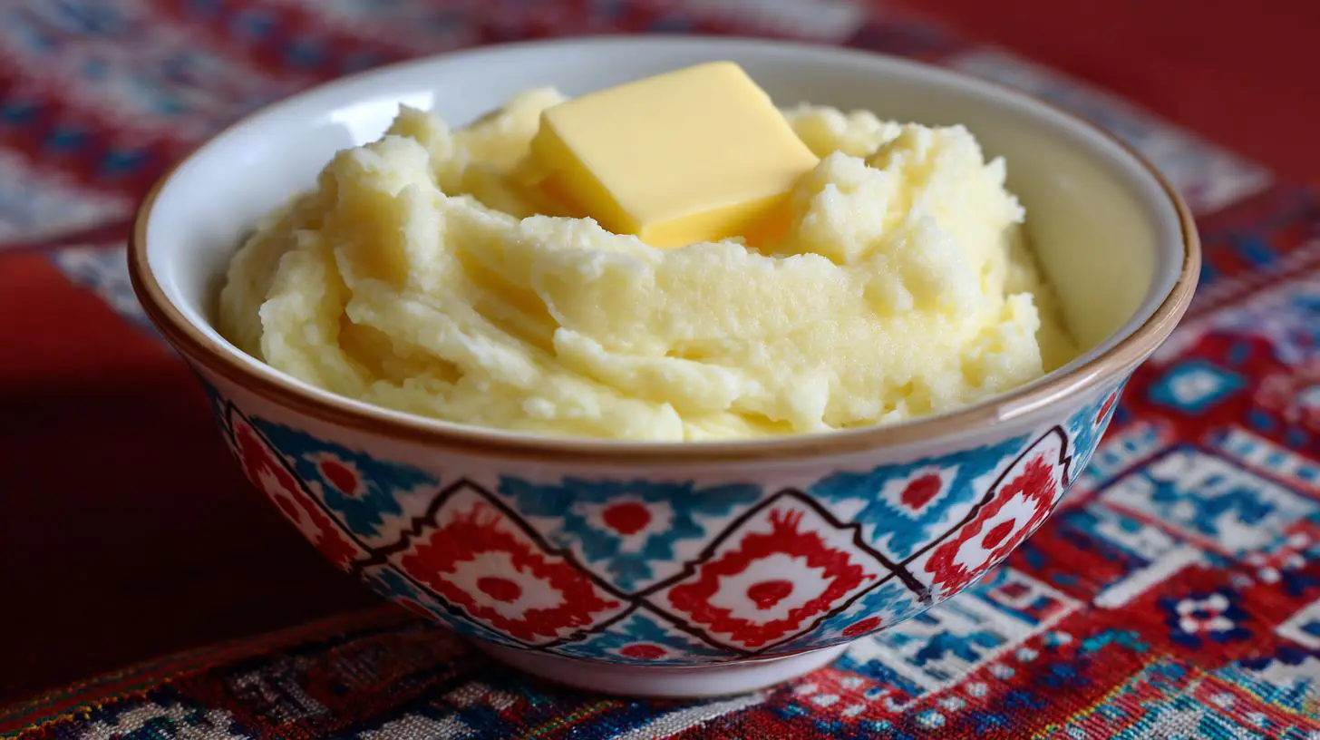 Bramborová kaše s máslo správný poměr