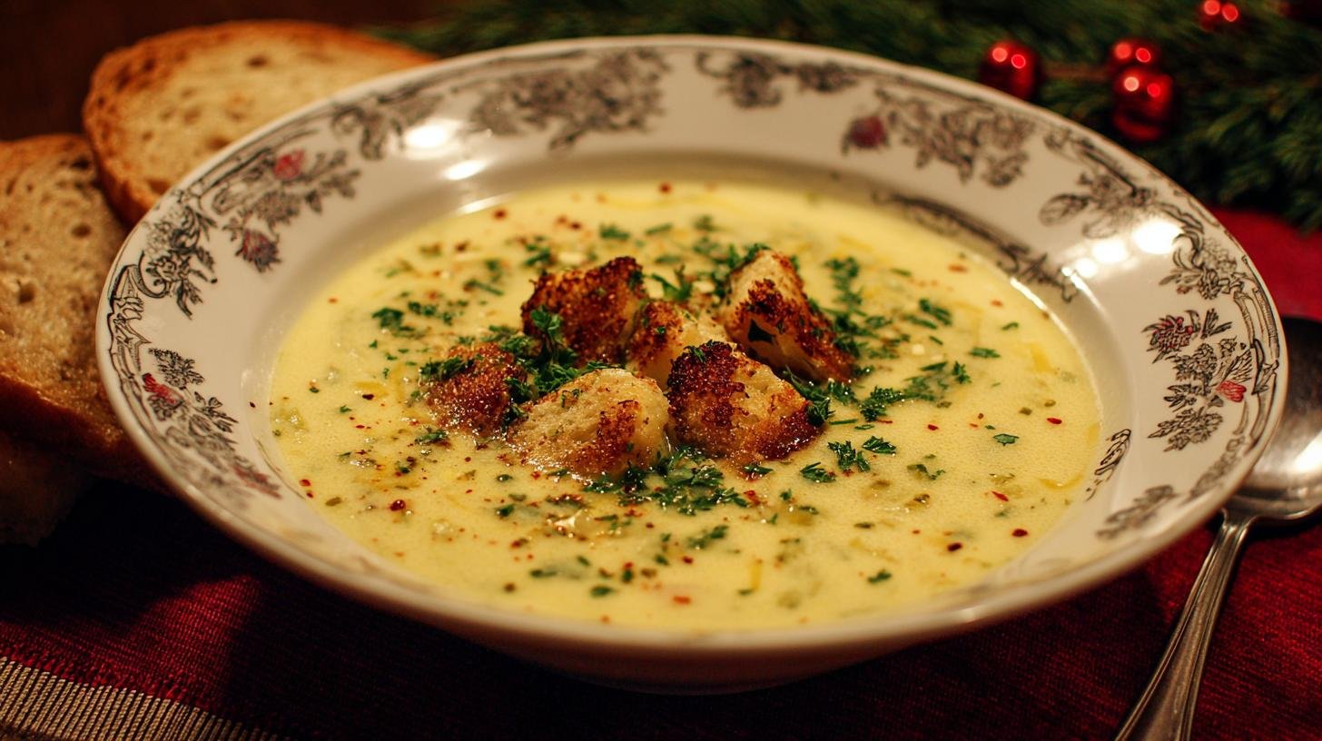 Krém z cukety s bramborami jemný bez smetany