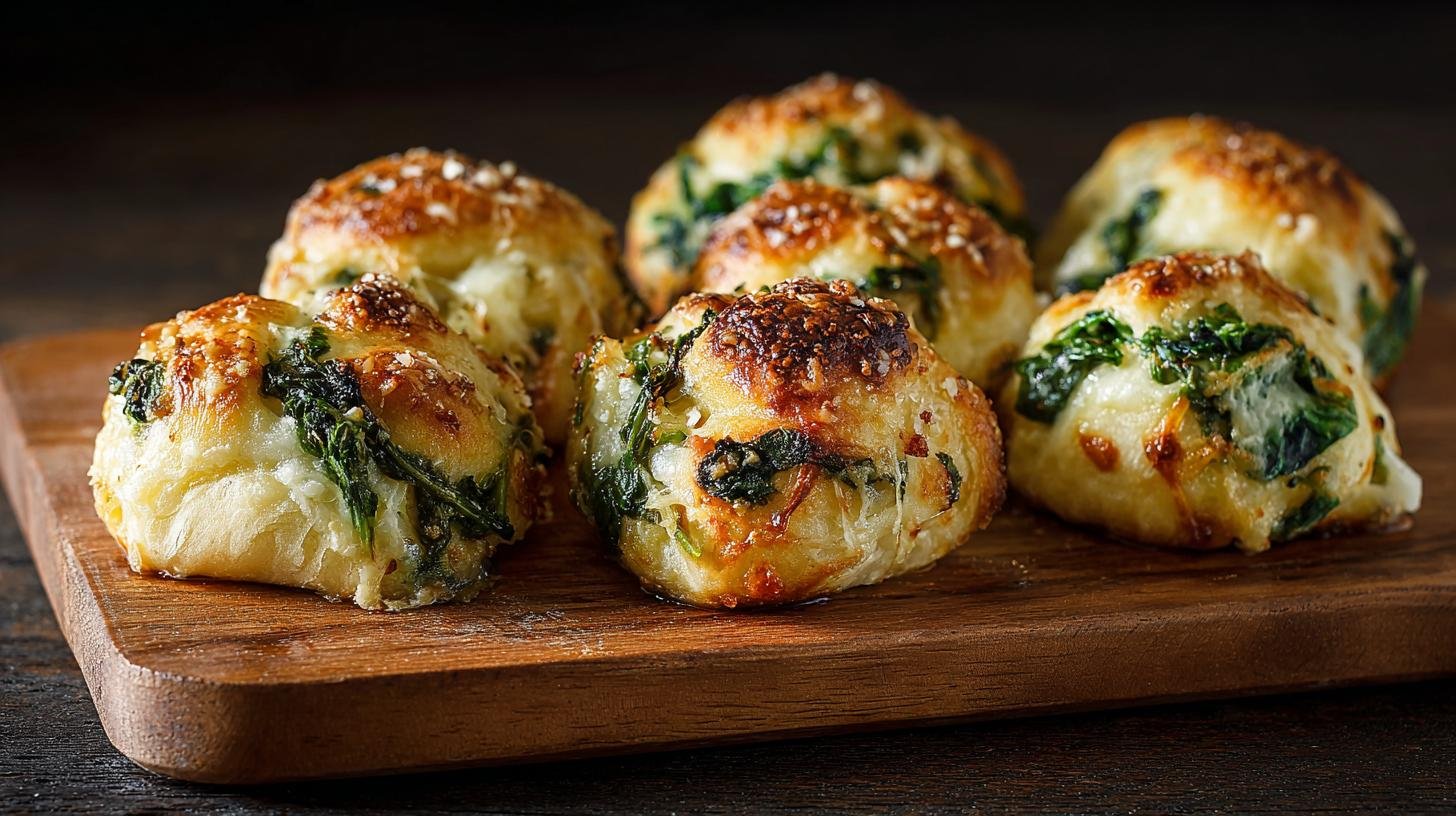 Slané buchty se sýr a špenát bez vysušení. Krátký recept a tipy na úsporu Slané buchty se sýr a špenát bez vysušení. Krátký recept a tipy na úsporu