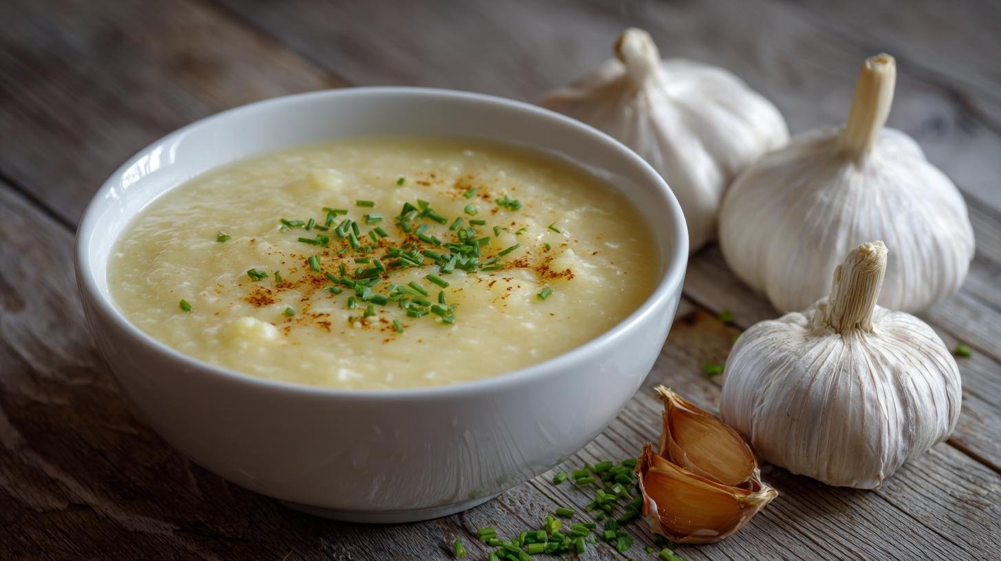 Česneková polévka s brambory správný postup bez chyb. Proč stát o správný postup