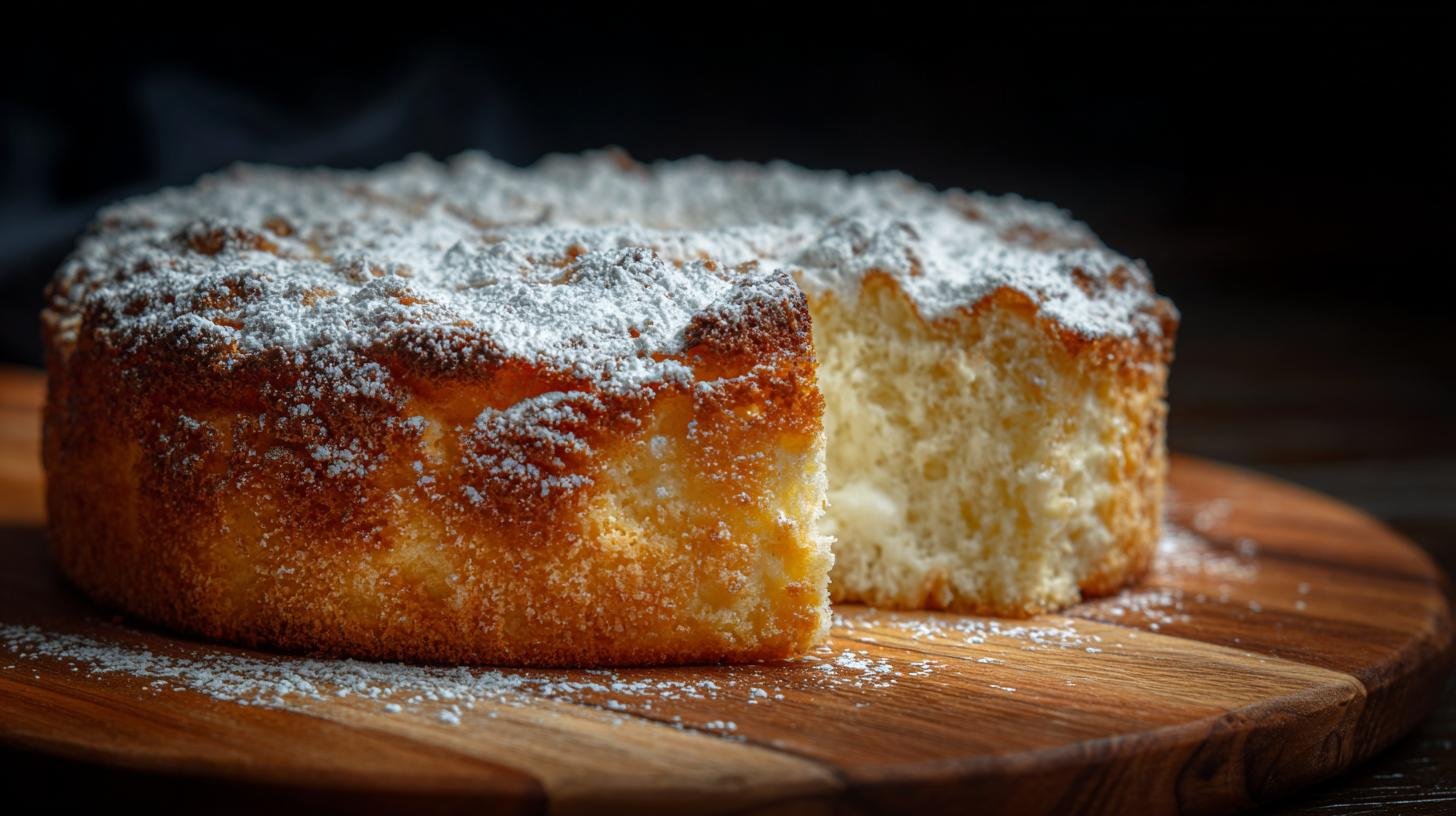 Domácí koláč z tvarohu a mouky, který vždy drží