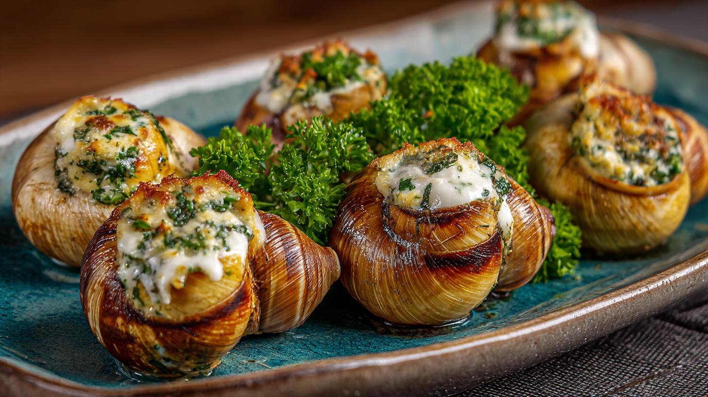 Plněné šneky s sýr a smetana bez chyb 5 Plněné šneky s sýr a smetana bez chyb