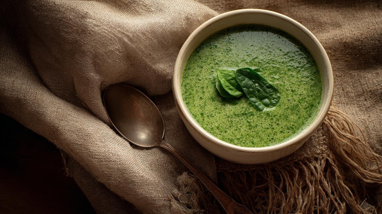 Proč je polévka ze špenátu jemnější správně