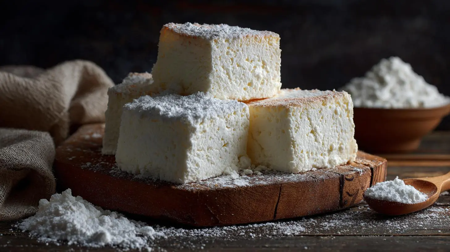 Slané koláče z tvaroh a mouka drží