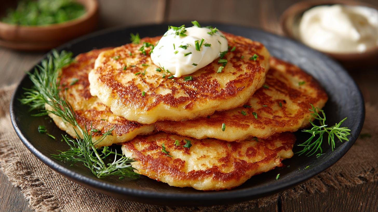 Bramborové placky s máslem rychlá večeře i jako předkrm. Proč je tento recept tak univerzální