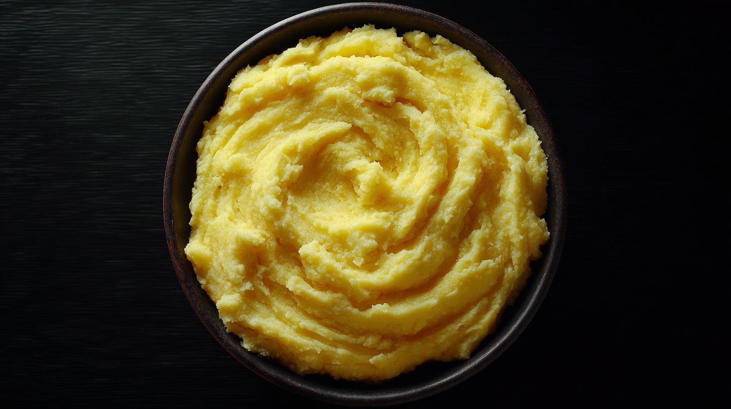 Jemná kaše z brambor a másla bez hrudek