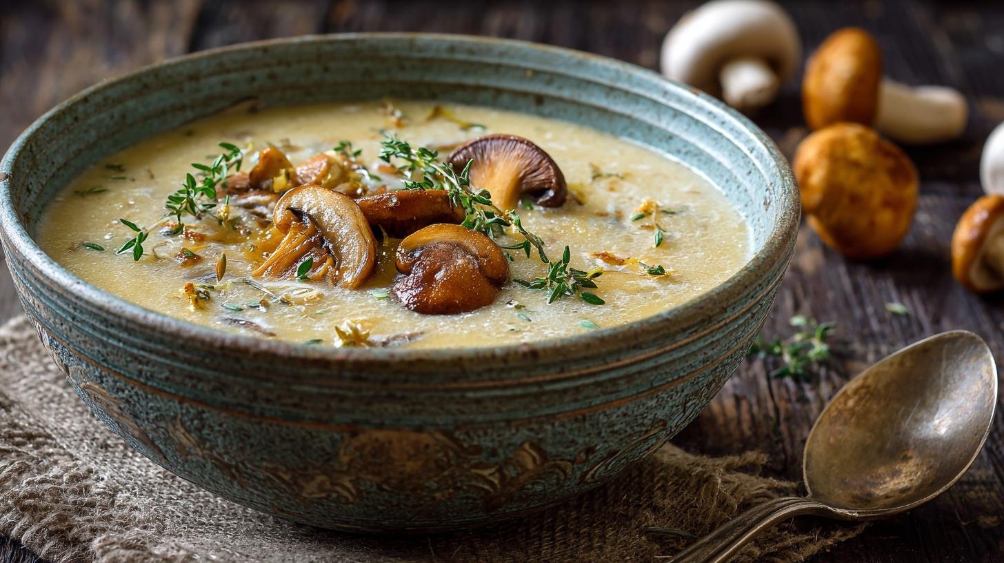 Bramboračka s houby voňavá na zimu. Recept a postup