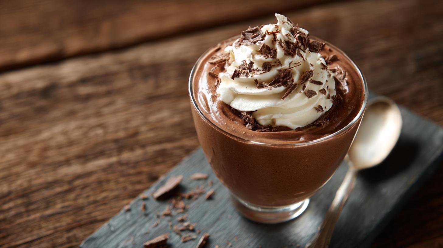 Smetanový krém s kakaem rychle z lednice na stůl. Servírování a úspora času