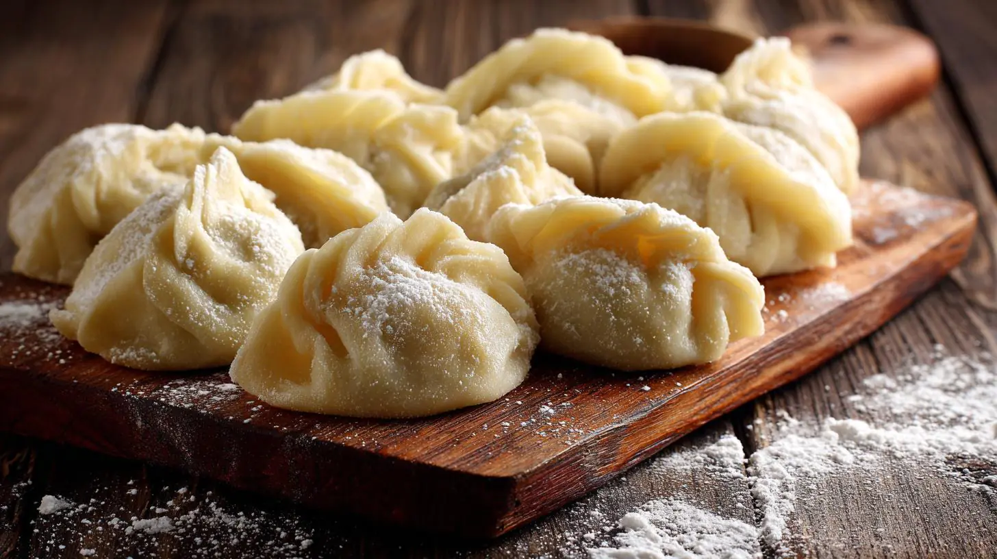 Knedlíky z tvaroh a mouka drží