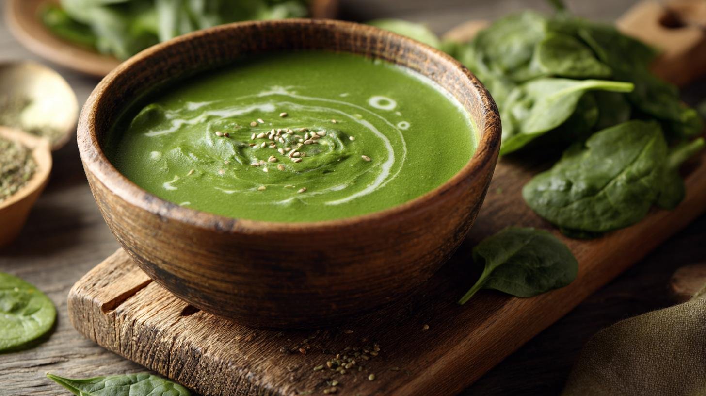 Proč je polévka ze špenátu jemnější správně. Fyzika listu: proč samotný špenát nestačí