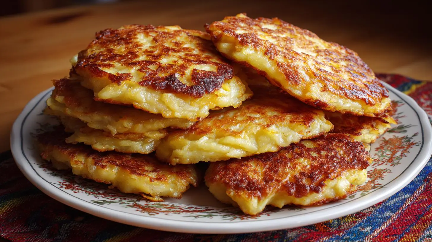 Bramboráky z brambory a mouka správně křupavé